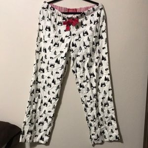 Winter flannel pajama pants